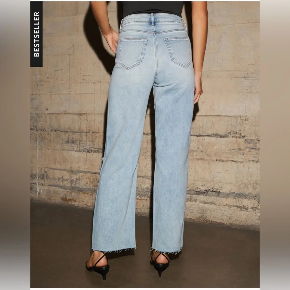 Vici -Icon Super Stretch High Rise Straight Jeans